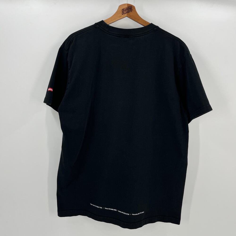 SS24 2024 Supreme NYC Tunnel Tee in Black L - Picture 3 of 4